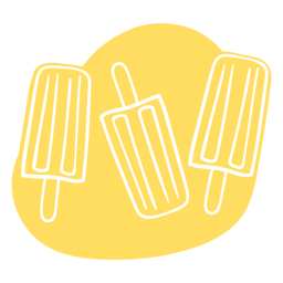 Ice lollies cut out Transparent PNG