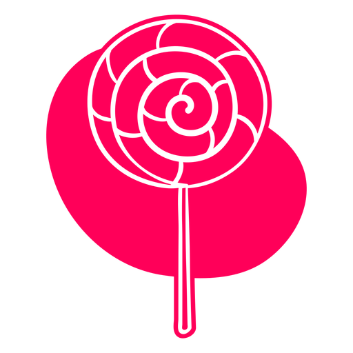 Lechón lolli cortado Diseño PNG