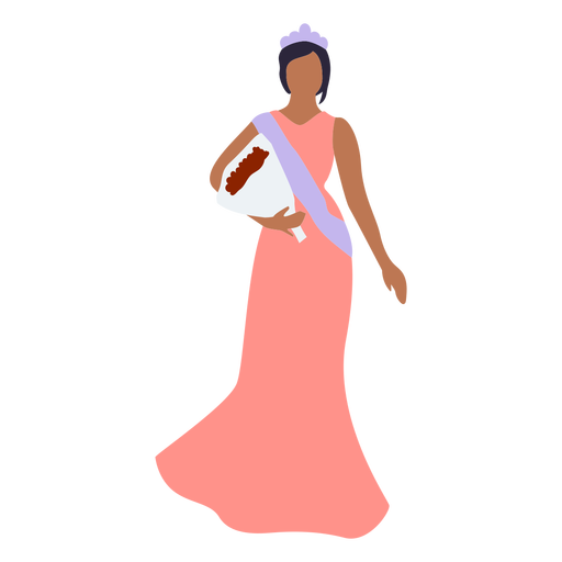 Rainha da festa de formatura apartamento Desenho PNG