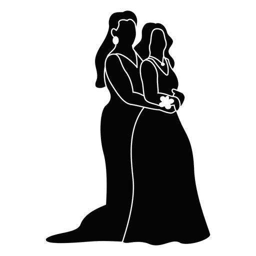 Prom couple love cut out PNG Design