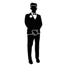 Garoto elegante em festa de formatura Desenho PNG