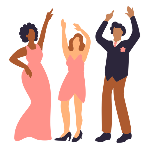 People In Prom Party Png And Svg Design For T Shirts 