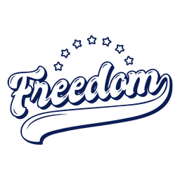 Abzeichen der Freiheit am 4. Juli PNG-Design