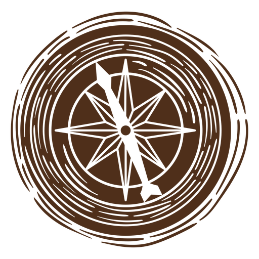 Traditionelles Kompasswerkzeug PNG-Design