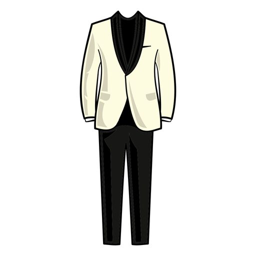 Prom Formal Party Clothing Attire Set Vector Download