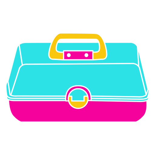 Colorful case cut out