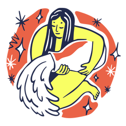Curso de cor de aquário de signos do zodíaco Desenho PNG