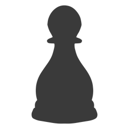 Pawn Chess Piece Simple Silhouette PNG & SVG Design For T-Shirts