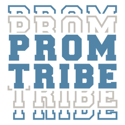 Prom tribe cut out PNG Design Transparent PNG