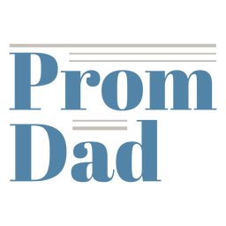 Insignia de papá de graduación Diseño PNG