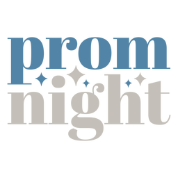 Prom night badge PNG Design Transparent PNG