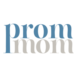 Prom mom flat PNG Design