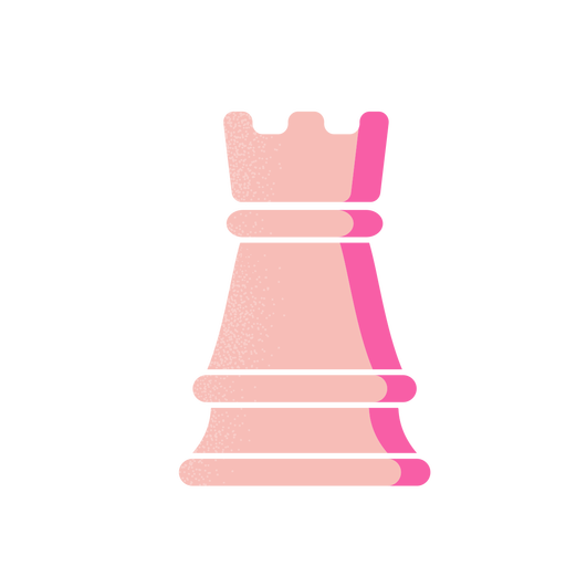 Rook Castle Chess Stroke PNG & SVG Design For T-Shirts