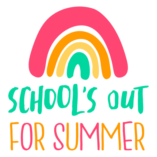 Schulen für Sommerwohnung PNG-Design