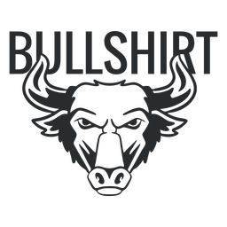 Curso cheio de Bullshirt Desenho PNG