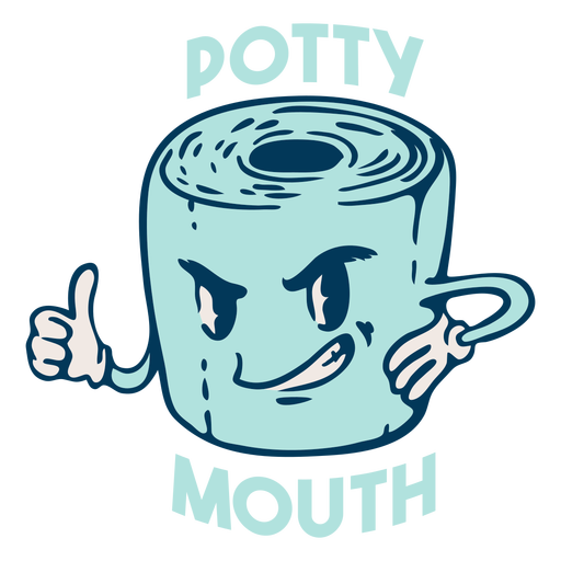 Potty mouth badge
