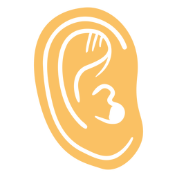 Contorno de caderno de anatomia facial - 49 Desenho PNG