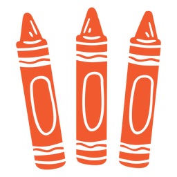 Crayons Funny Cartoon PNG & SVG Design For T-Shirts
