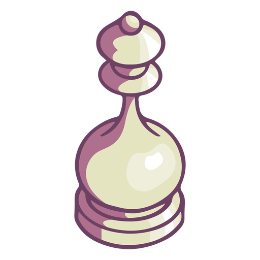 Figuras de ajedrez en perspectiva - 3 Diseño PNG