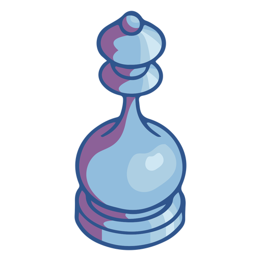 Queen black chess piece color illustration