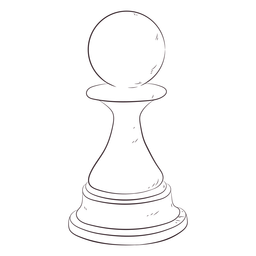 Pawn Chess Piece PNG & SVG Design For T-Shirts