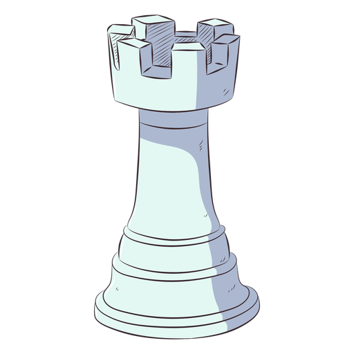 Chess Pieces - Rook White