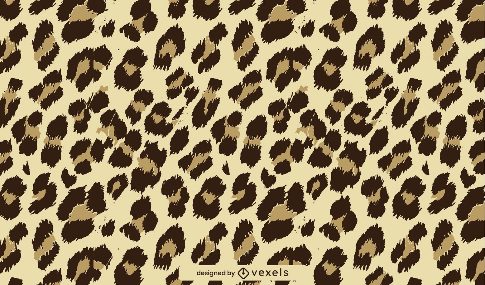 Patrón de piel de leopardo animal print