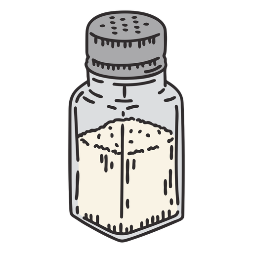 Salt shaker illustration PNG Design