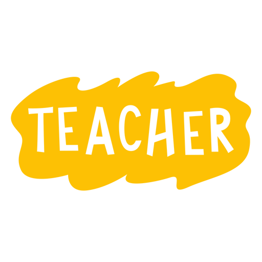 Teacher Badge Cut Out PNG & SVG Design For T-Shirts