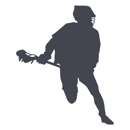 Ice hockey sport silhouette PNG Design