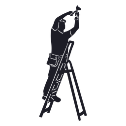 Electrician working cut out Transparent PNG