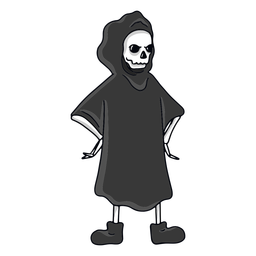Grim Reaper hands on hips character Transparent PNG