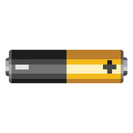 Energy battery semi flat PNG Design