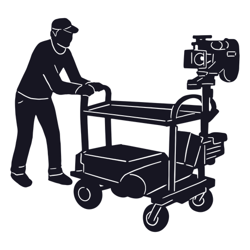 Working man cut out PNG Design