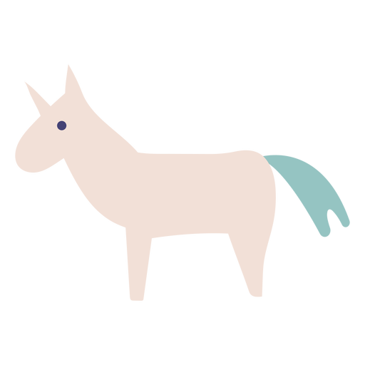 White unicorn flat 