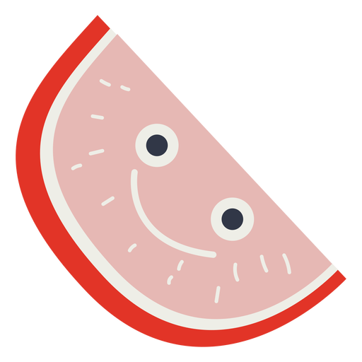 Happy cute watermelon
