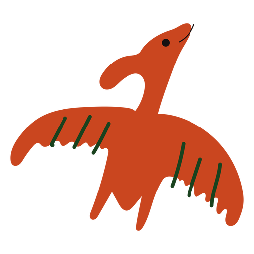 Apartamento de pterodáctilo fofo Desenho PNG