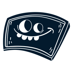 Whiteboard cut-out cartoon PNG Design