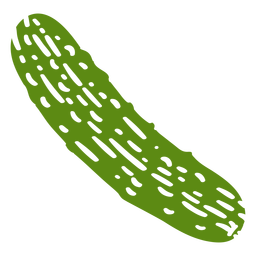 Pickle ingredient cut-out PNG Design
