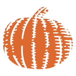 Pumpkin ingredient cut-out PNG Design