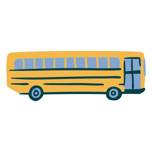 School-SchoolBuses-YoungAndSweet-Color - 8 Desenho PNG