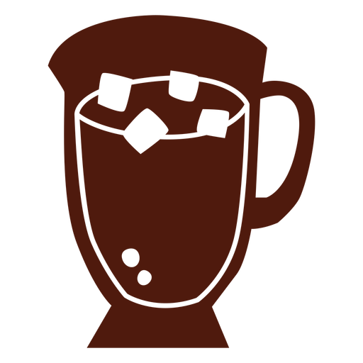 Coffee cup simple cut out PNG Design
