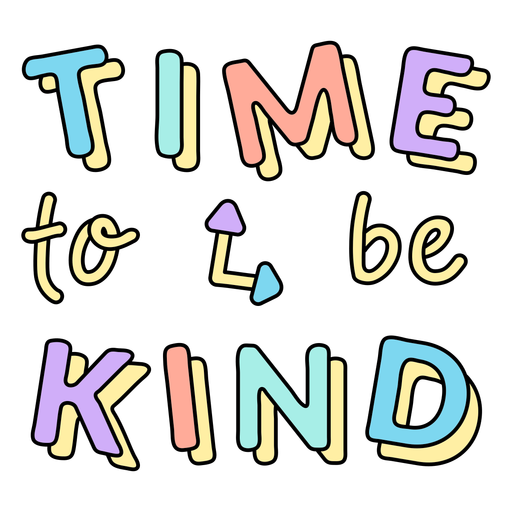 Schule-BeKind-HandLetteredDoodle-VinylColor-CR - 2 PNG-Design