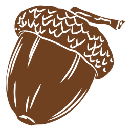 Silhueta de elementos de outono - 3 Desenho PNG