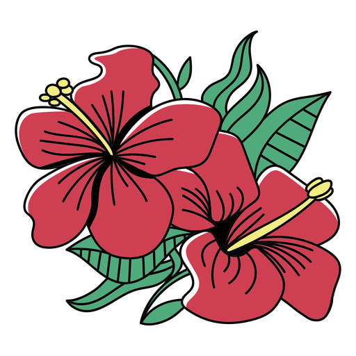 Hibiskus - 0 PNG-Design