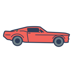 red car side png