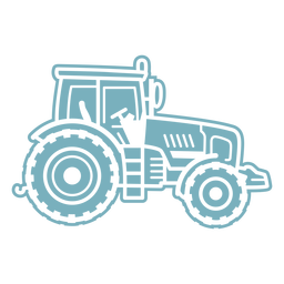 Traktortransportabschaltung PNG-Design