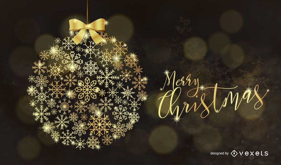 Elementos de vector de Navidad oro Elementos de vector de Navidad oro