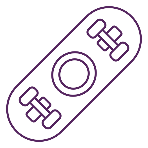 Skateboard bottom stroke