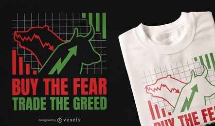 Stock market quote t-shirt design